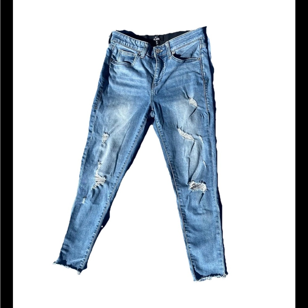 LuLaRoe Light Blue Distressed Skinny Jeans
